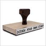 2 1/2" x 5" Hand Stamp