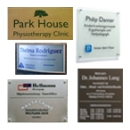 Desk and Wall Holders, Plates, and Name Badges